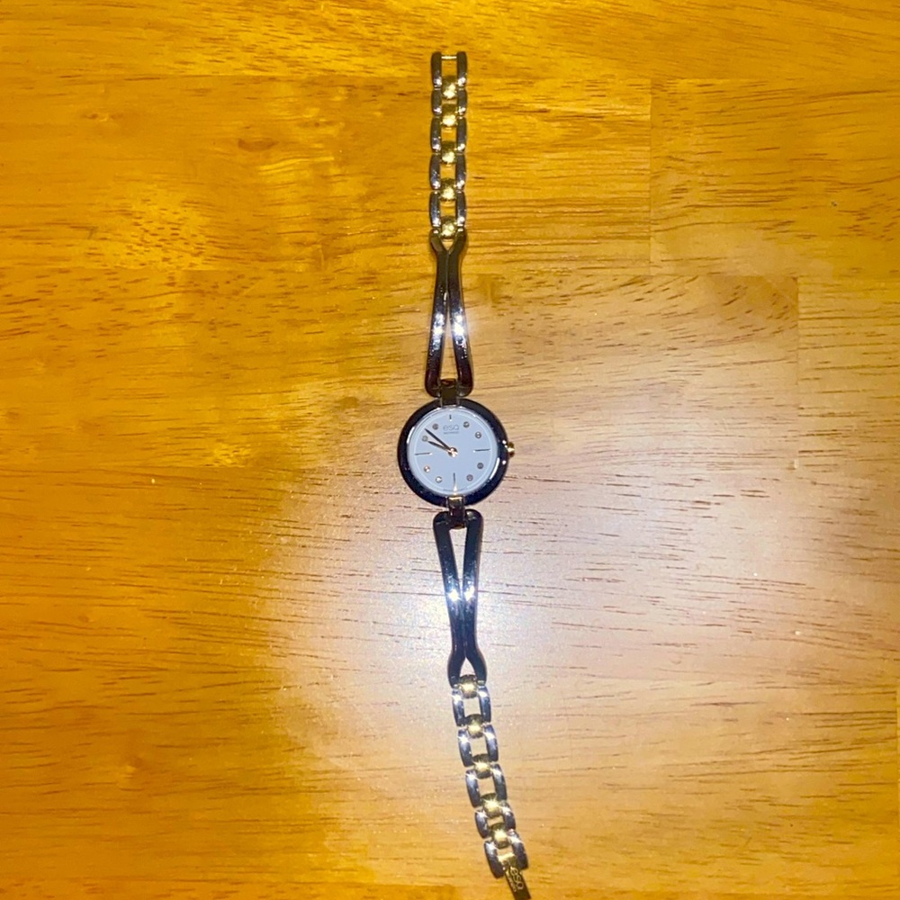 Movado Esquire two tone bracelet watch. Never worn.